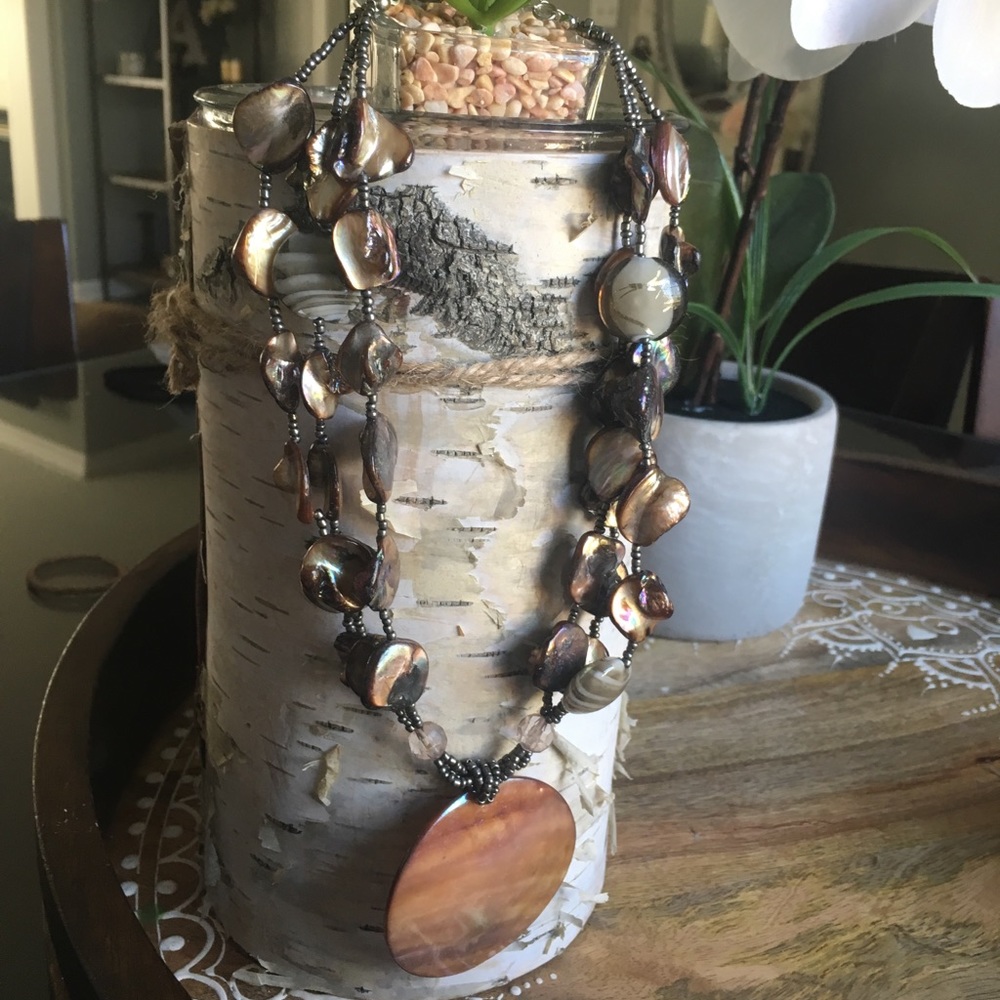 Seashell jewelry